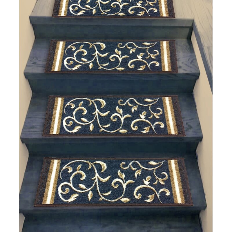 Fleur De Lis Living Weinert Non Slip Carpet Stair Tread Reviews Wayfair